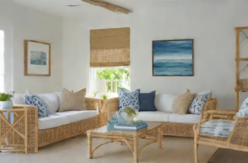 After — Coastal Living Room