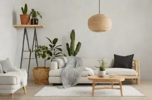 After — Scandinavian Living Room