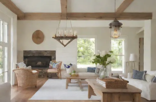 After — Farmhouse Open-Plan