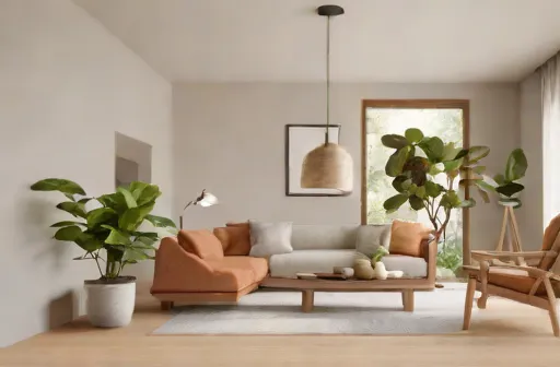 After — Japandi Open-Plan